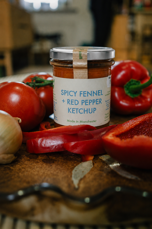 Spicy Fennel + Red Pepper Ketchup