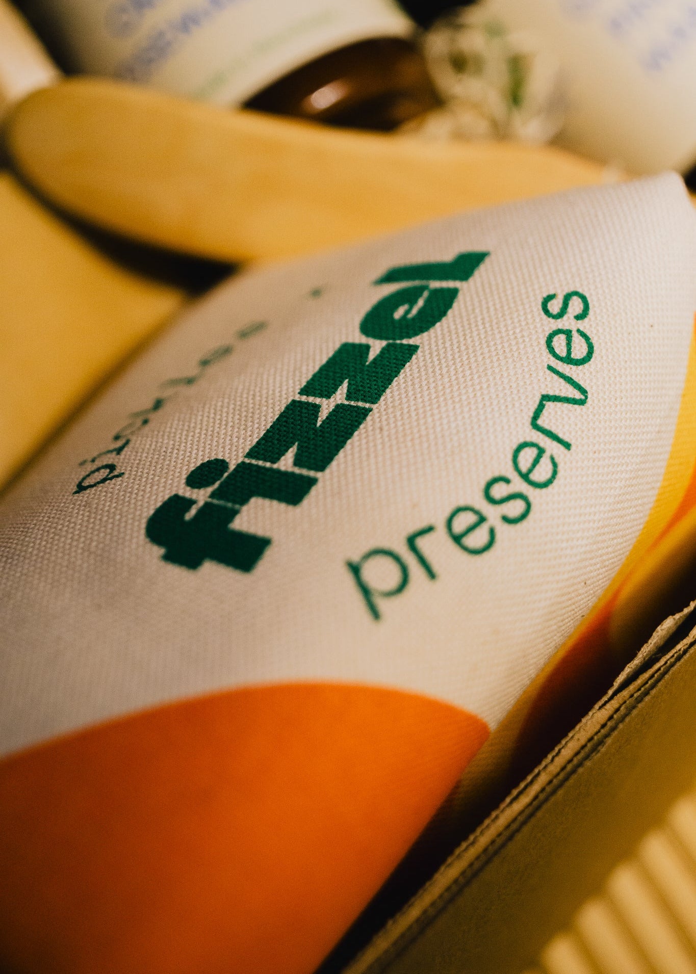 Fizzel Teatowel | Apricot, Orange and Rosemary