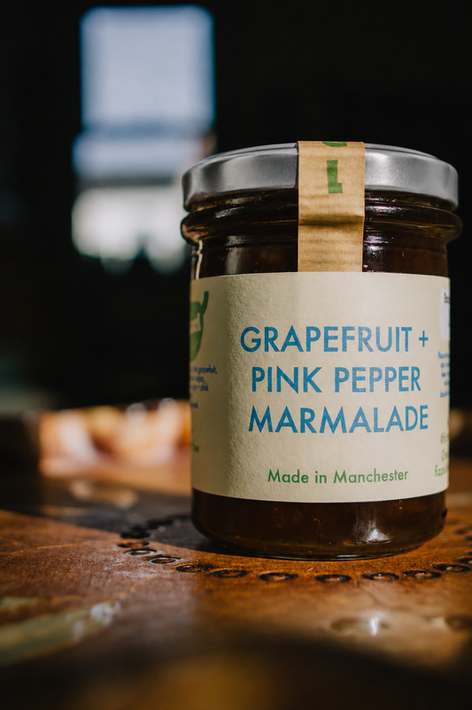 Grapefruit + Pink Peppercorn Marmalade