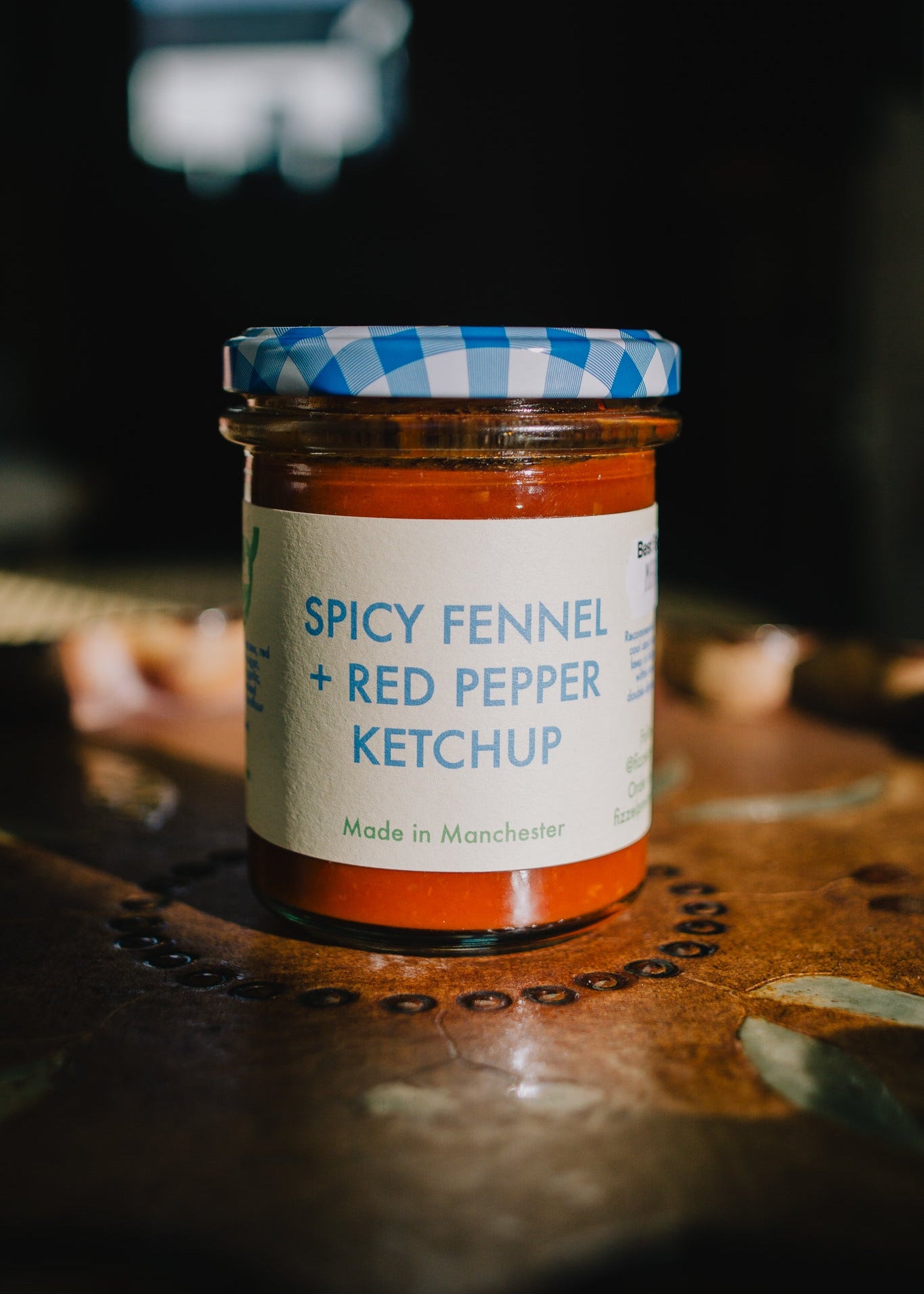 Artisan ketchup. Christmas festive gift set for food and food loving friends