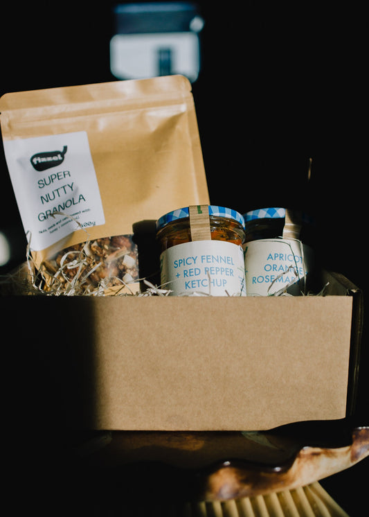 Breakfast festive christmas gift set for foodie and food loving people