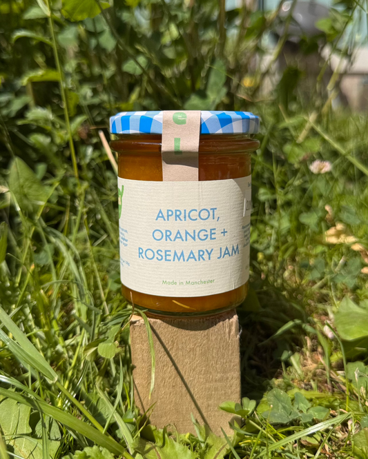 Apricot, Orange + Rosemary Jam