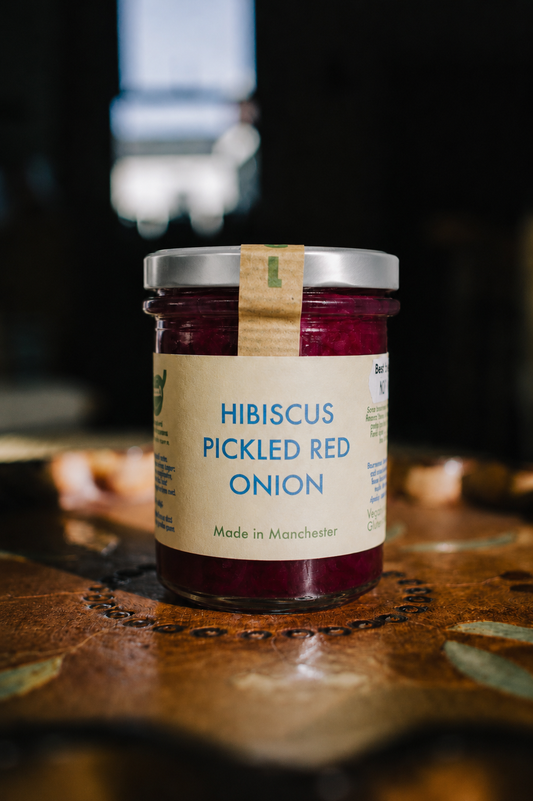 Hibiscus Pickled Red Onion