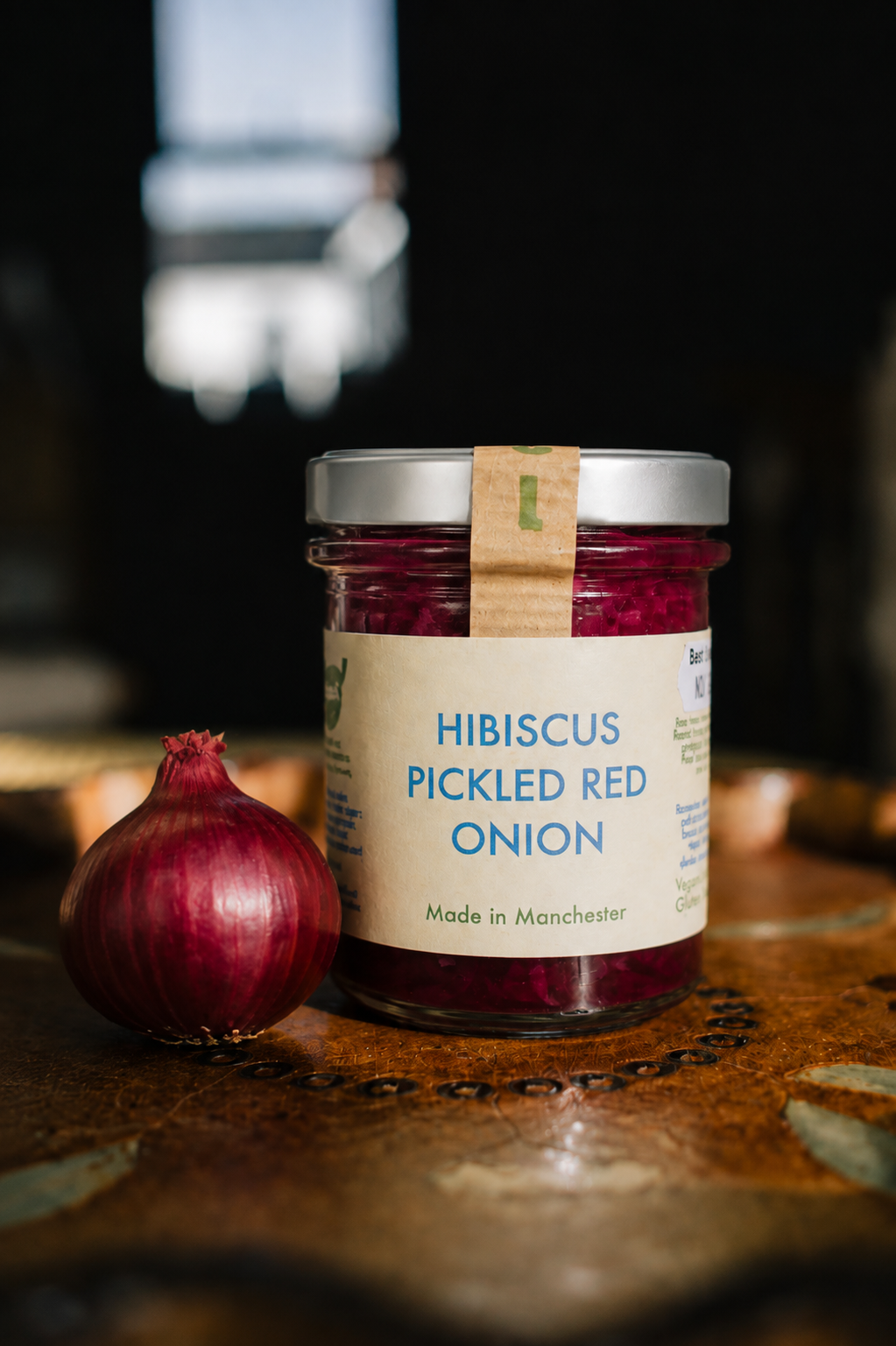 Hibiscus Pickled Red Onion